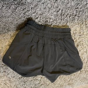 Black lululemon shorts